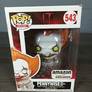 Funko POP It Pennywise (Severed Arm) #543 Amazon Exlusive